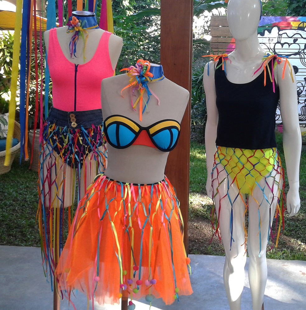 ideias de saia de tule com fita de cetim para festas