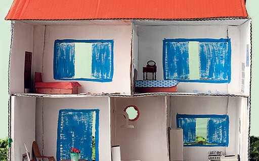 casinha de papelão para gato