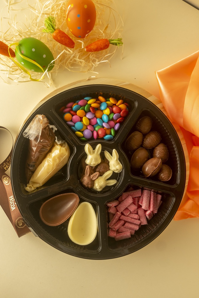 como montar um kit confeiteiro de páscoa