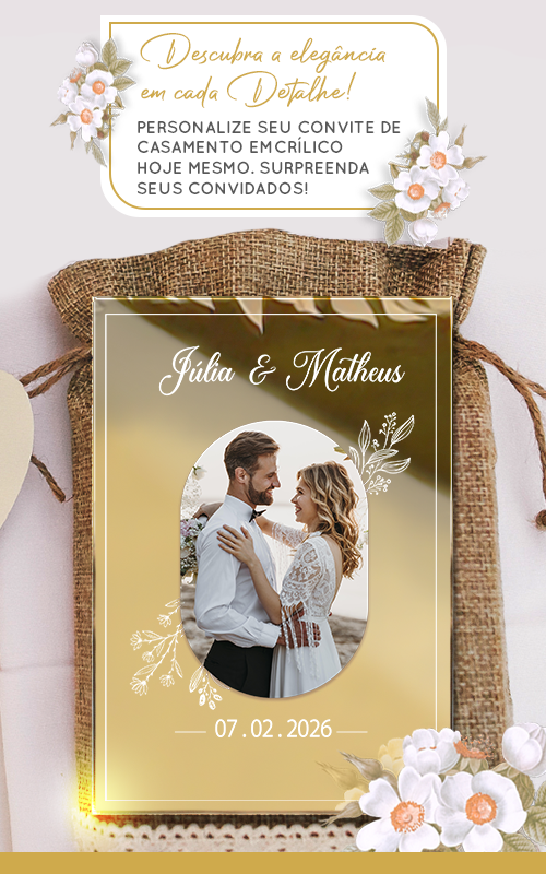 Como Escolher o Convite de Casamento Perfeito: Guia Completo