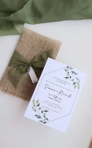 Convites de Casamento Rústicos: Charme e Elegância para seu Grande Dia