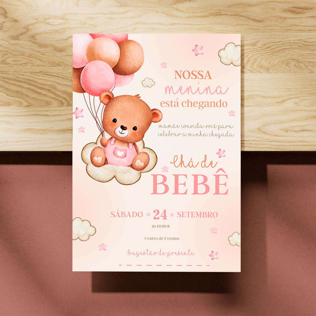 canva vs festalab qual melhor convite cha de bebe menina