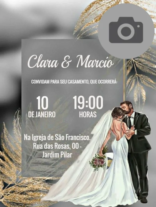Como escolher a melhor foto para seu convite de casamento