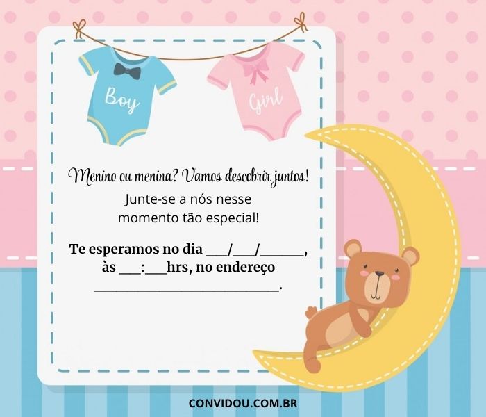 Convite de Chá de Fraldas Digital vs. Impresso: Qual Escolher?