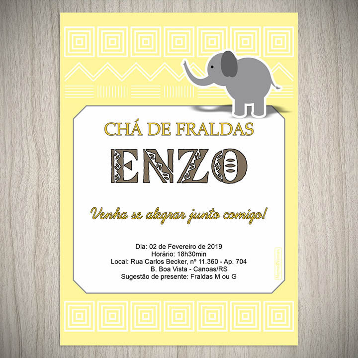 Convite de Chá de Fraldas Digital vs. Impresso: Qual Escolher?