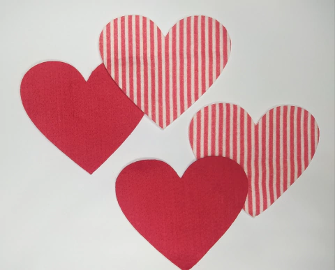 Lembrancinhas de Casamento e Maternidade com Coração de Feltro: Inspirações