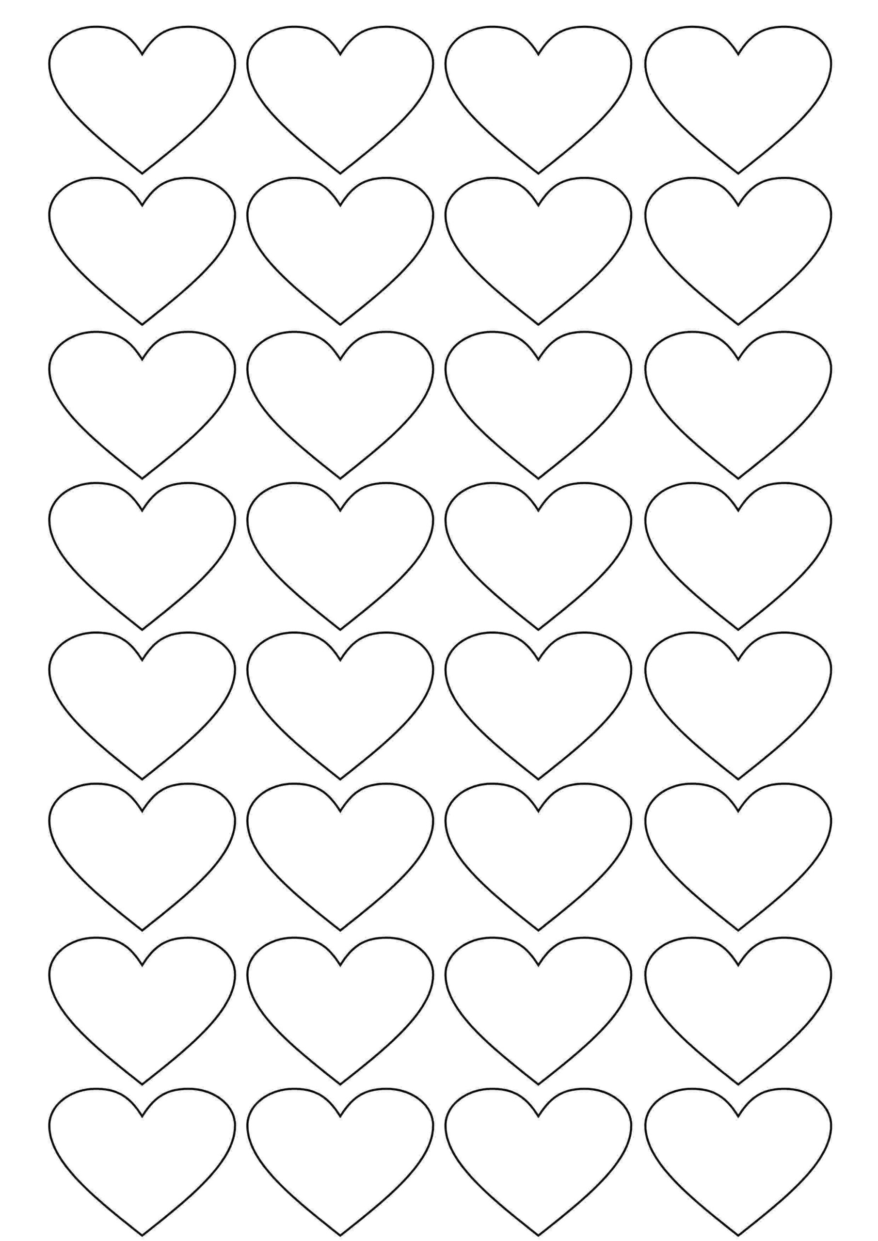 molde de coração para feltro