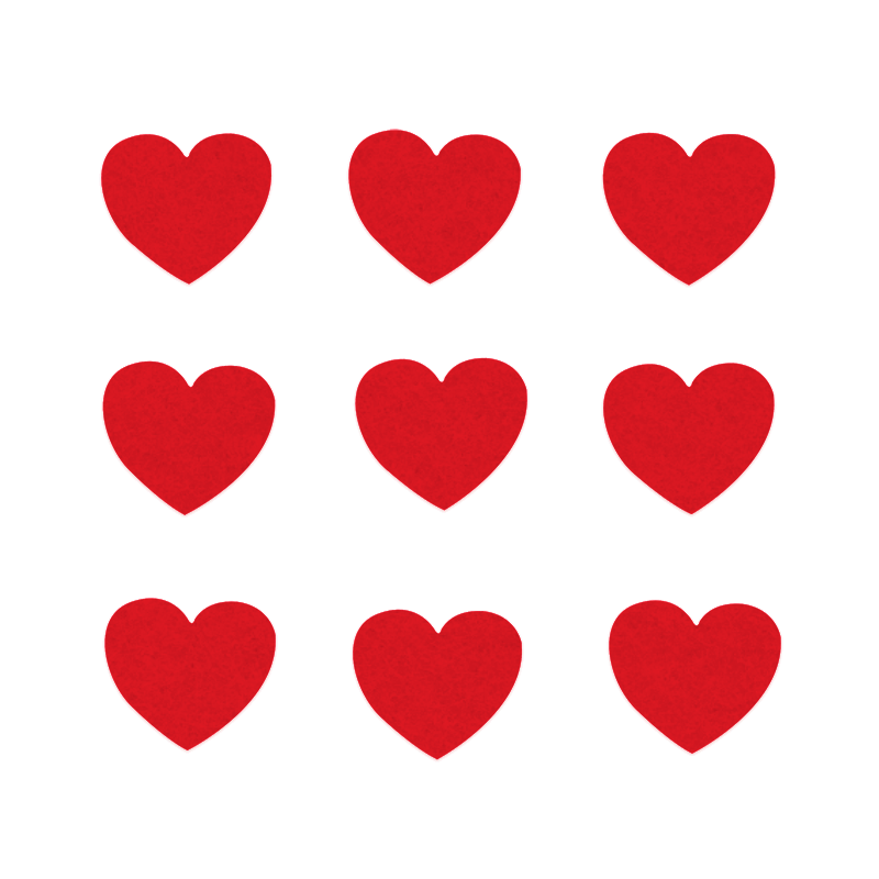 coração para colorir e recortar