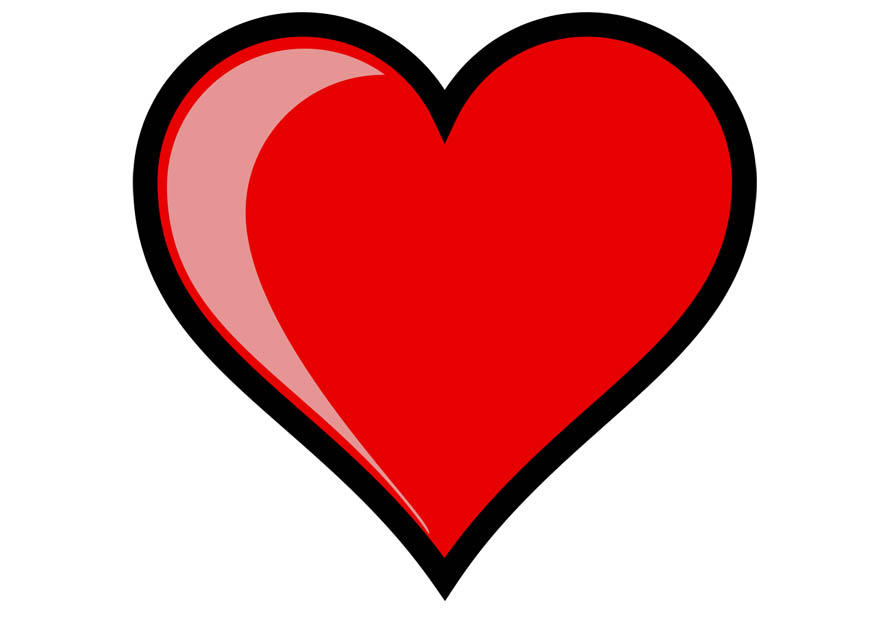 molde de coração para lembrancinha