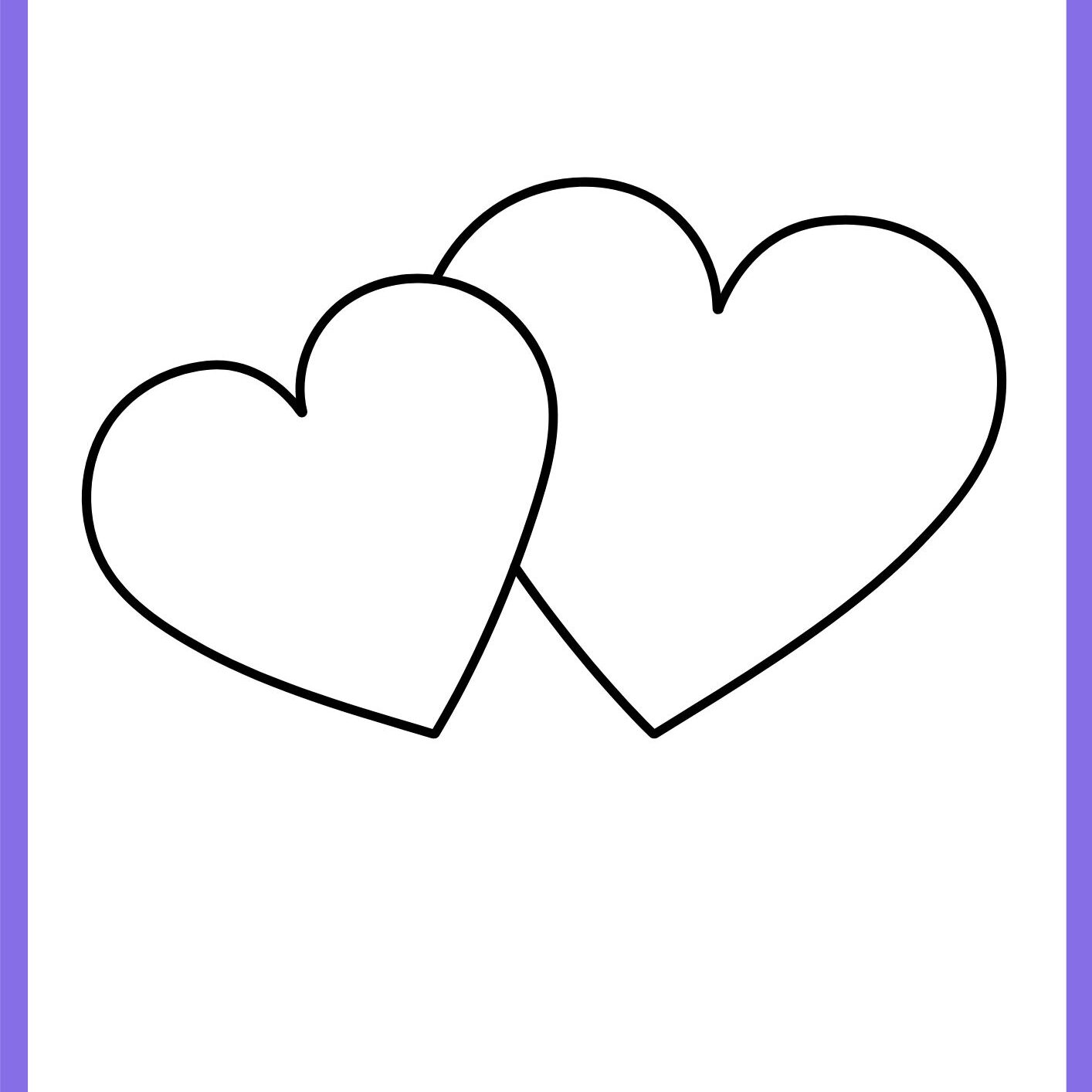 coraçãozinho para imprimir e recortar