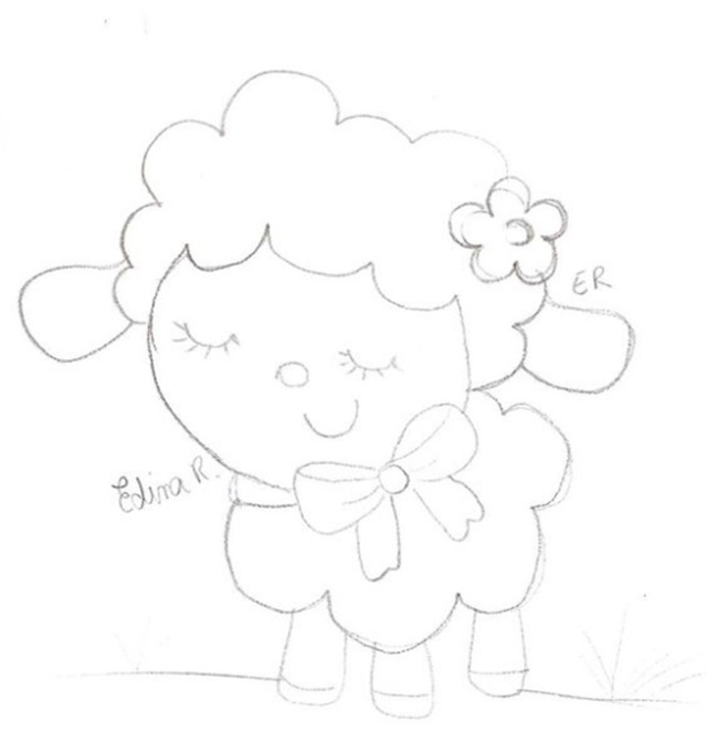 atividade infantil ovelha para imprimir