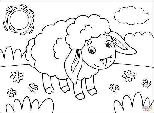 atividade infantil ovelha para imprimir