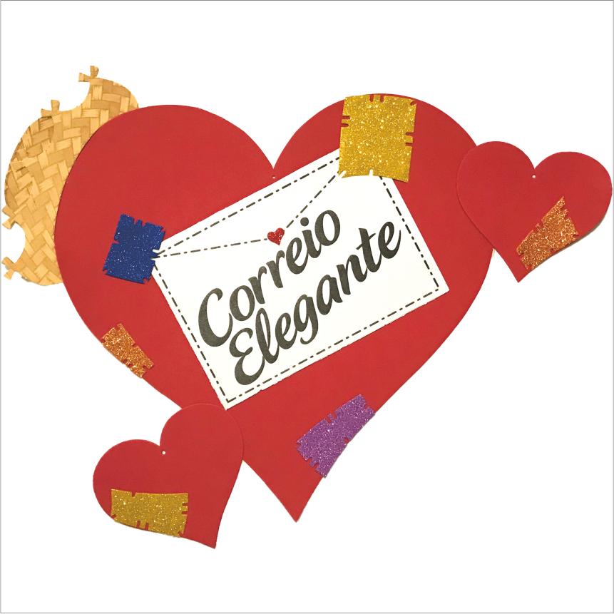 correio elegante divertido para imprimir