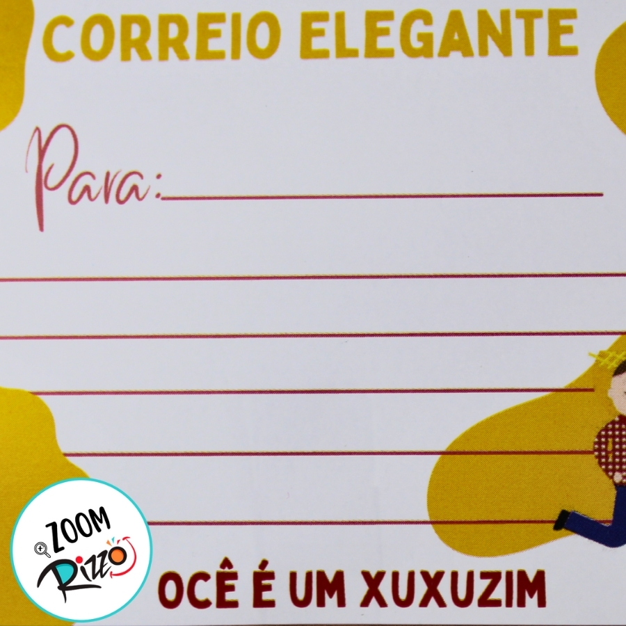 correio elegante digital para imprimir