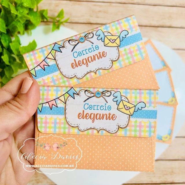 cartões correio elegante para imprimir
