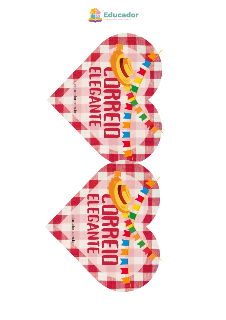 ideias correio elegante para imprimir