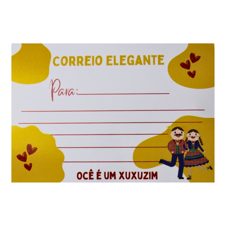 correio elegante corporativo para imprimir