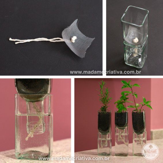 ideias criativas para cortar vidro em casa