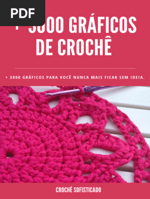 moldes de croche para iniciantes ideias