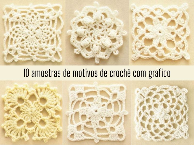 grafico de croche vs receita escrita qual o melhor