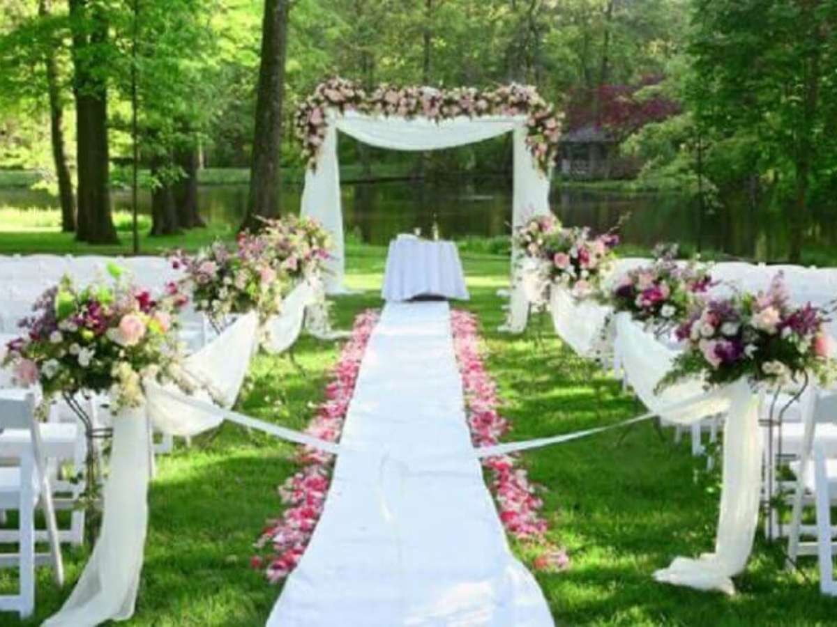 decoração casamento civil