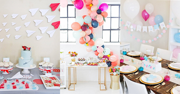 como fazer decoracao cha de bebe gastando pouco