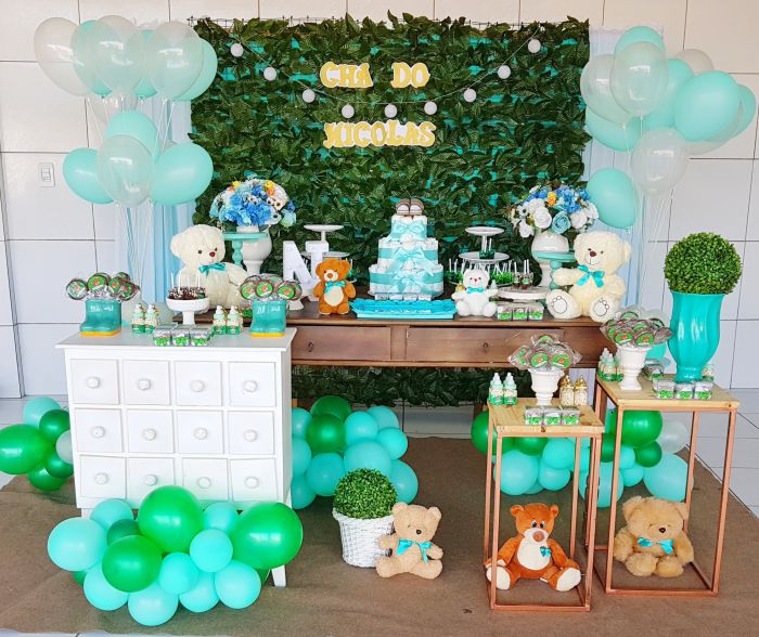 Guia Completo: Como Montar uma Mini Table de Chá de Bebê Azul Econômica