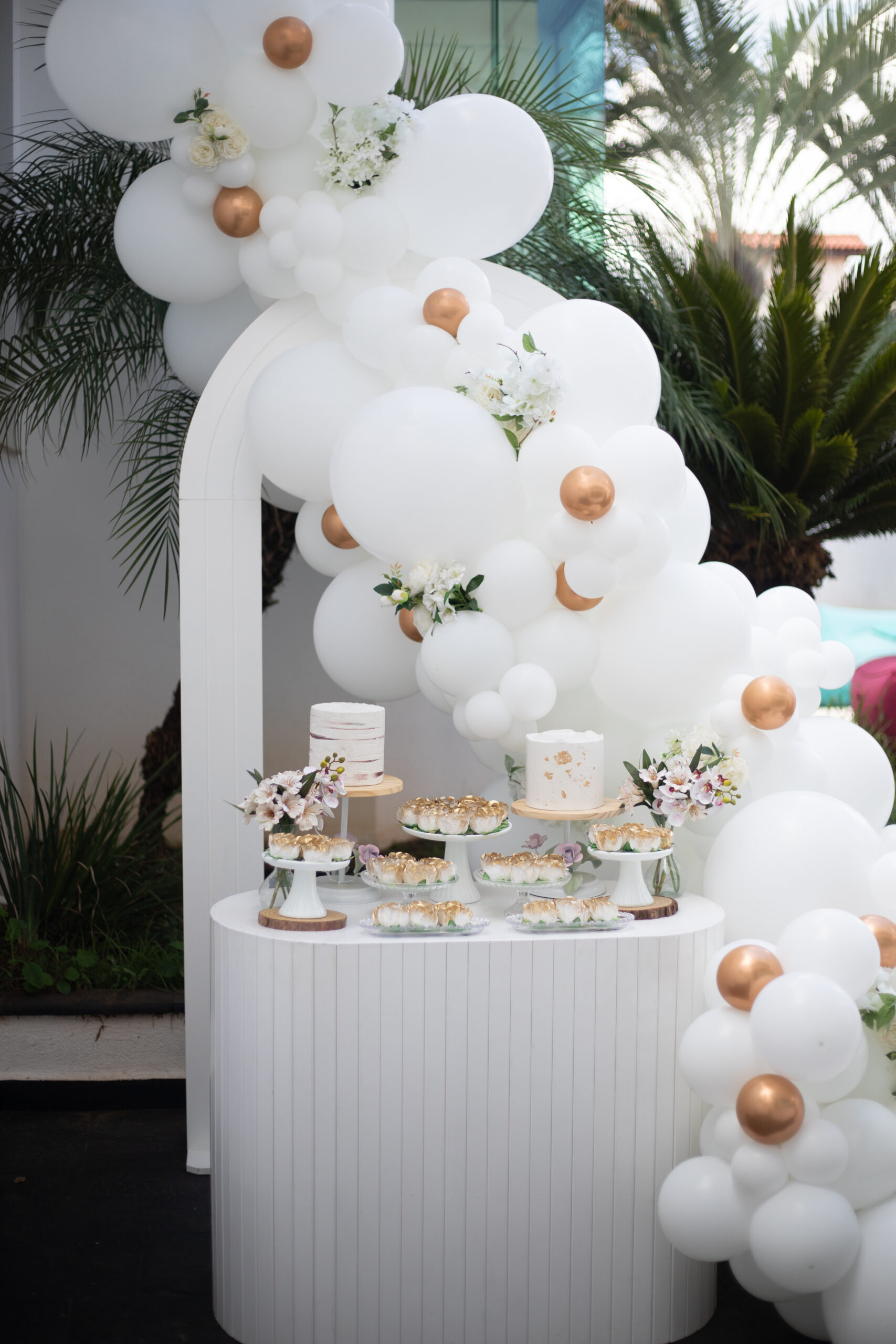 decoração com baloes para casamento