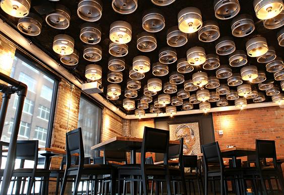 decoração com barril