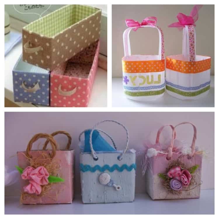 Artesanato Infantil: Casinhas e Fantoches com Caixa de Leite