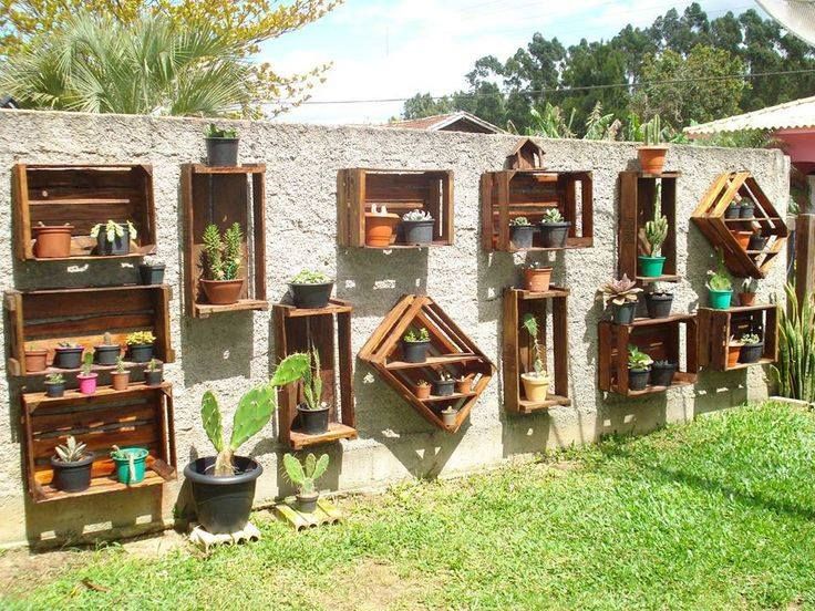 ideias criativas para decorar com caixas de madeira