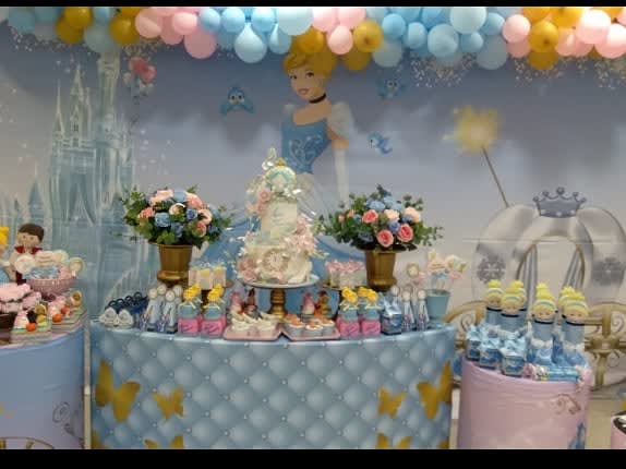 decoração da cinderela simples