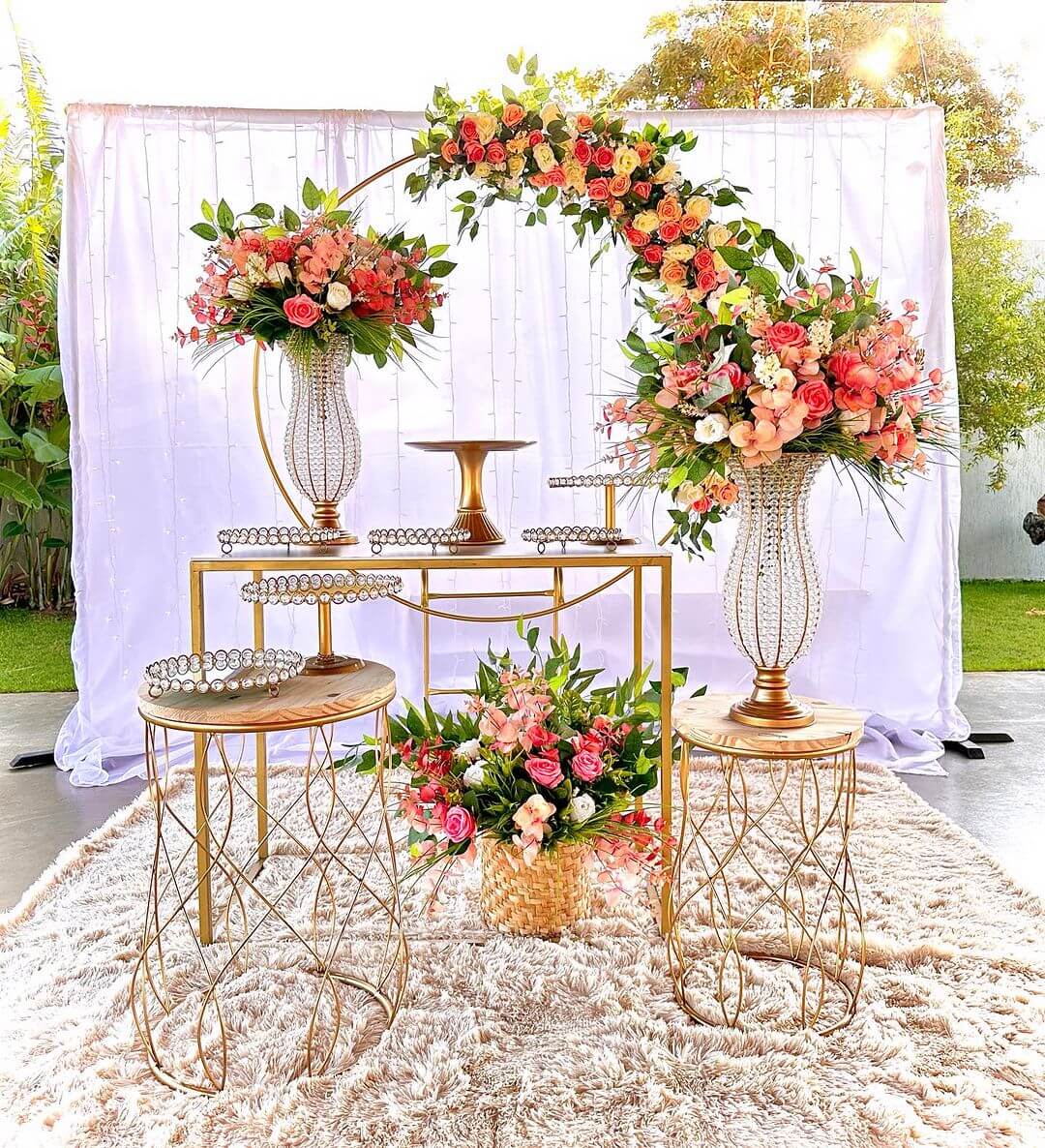 ideias decoração casamento barata e bonita