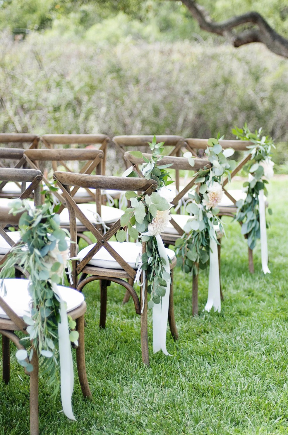 decoração de casamento no campo rustico