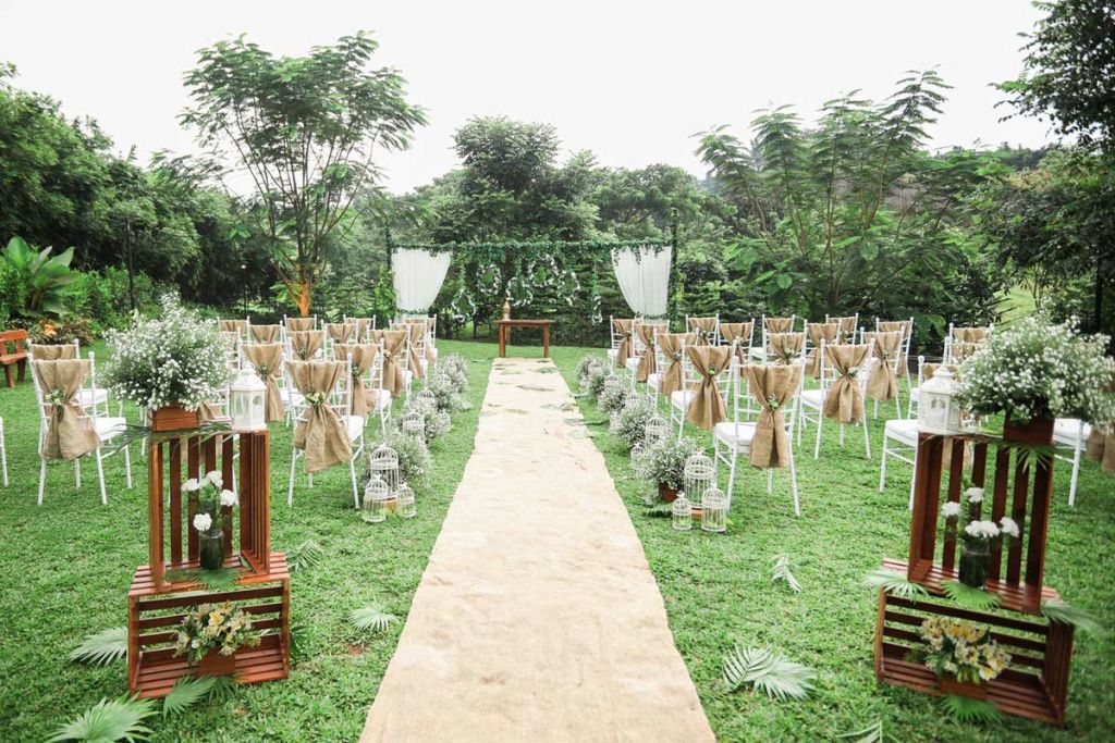 decoração casamento rústico vs boho