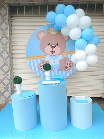 decoracao de cha de bebe menino