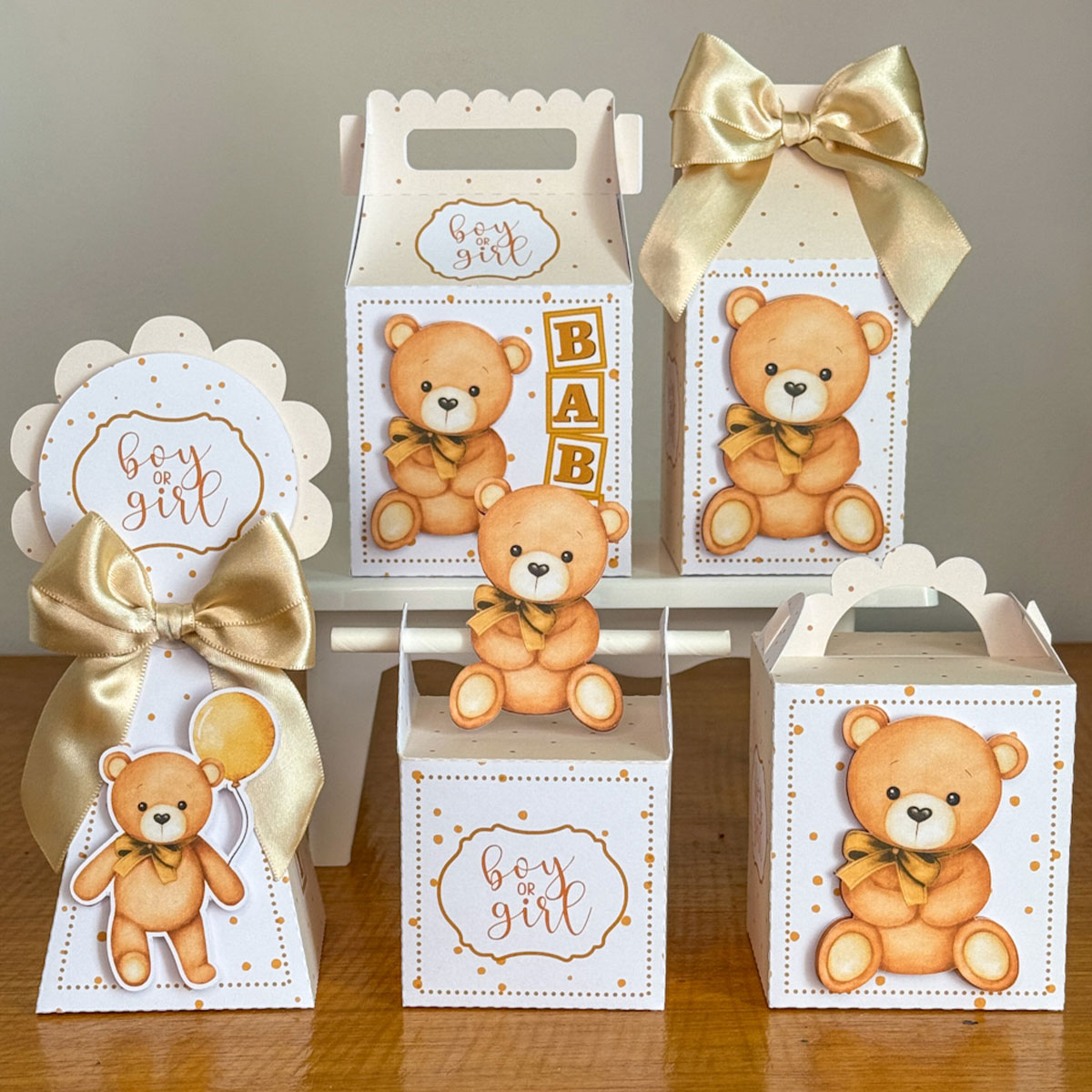 DIY: Lembrancinhas Criativas e Baratas para Chá de Bebê Ursinho