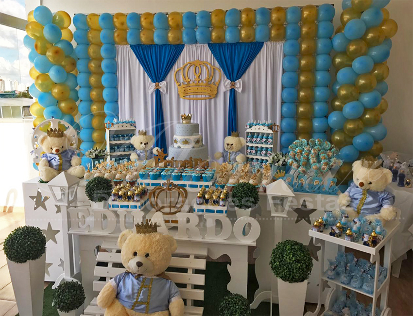 Como Escolher a Paleta de Cores Perfeita para seu Chá de Bebê Ursinho