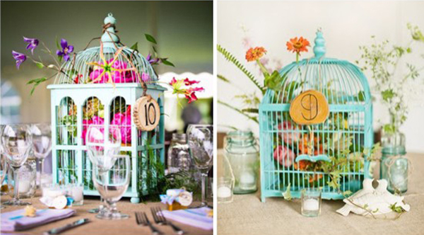 ideias criativas decoração festa gaiolas