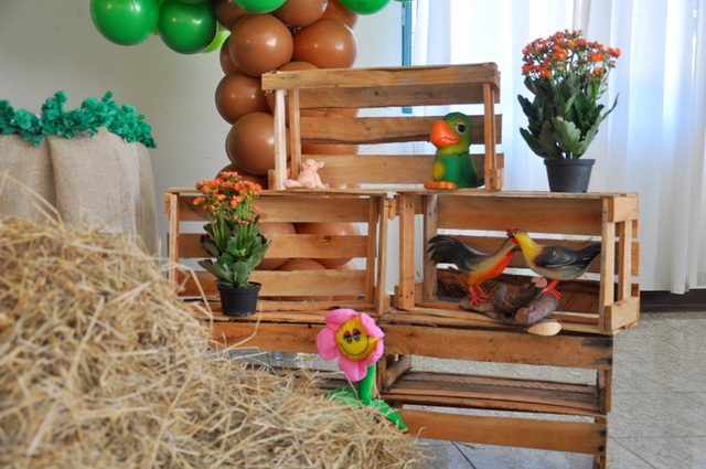 evitar farpas caixote festa infantil