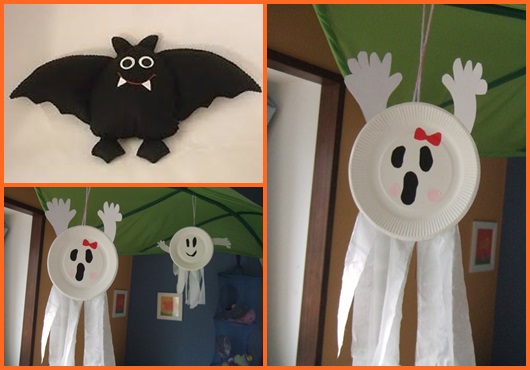 enfeites de halloween fáceis com reciclagem