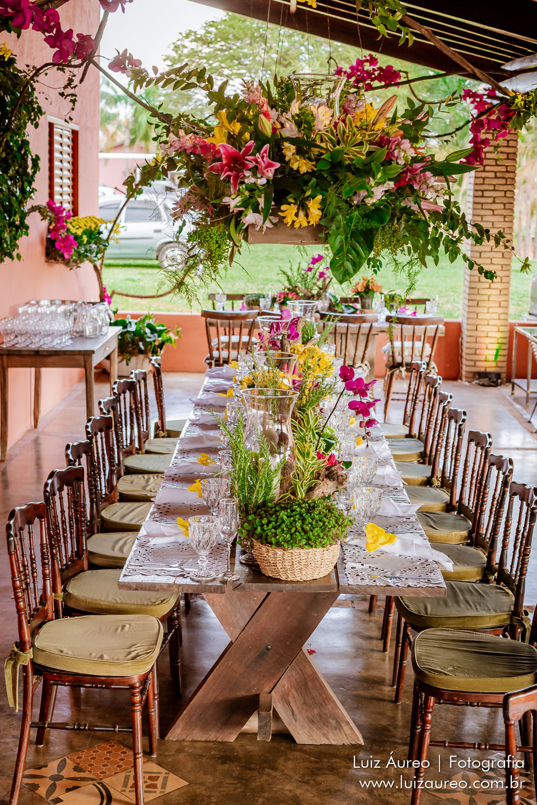 decoração de jantar de casamento civil