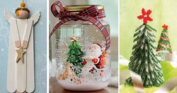 como economizar na decoração de natal com reciclagem