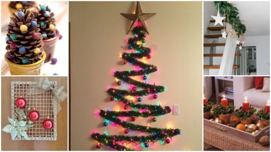 decoração de natal para sala pequena