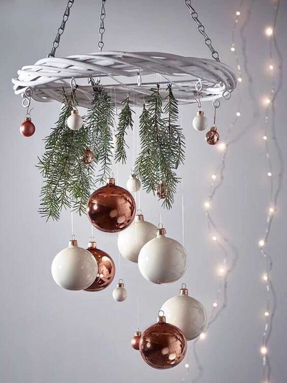 erros comuns decoração natal sala pequena