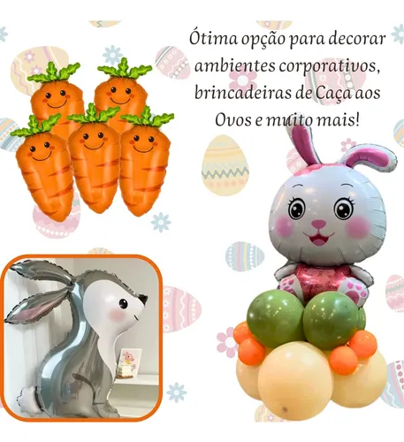 Decoração de Páscoa DIY: Balões de Farinha Modeláveis para Crianças