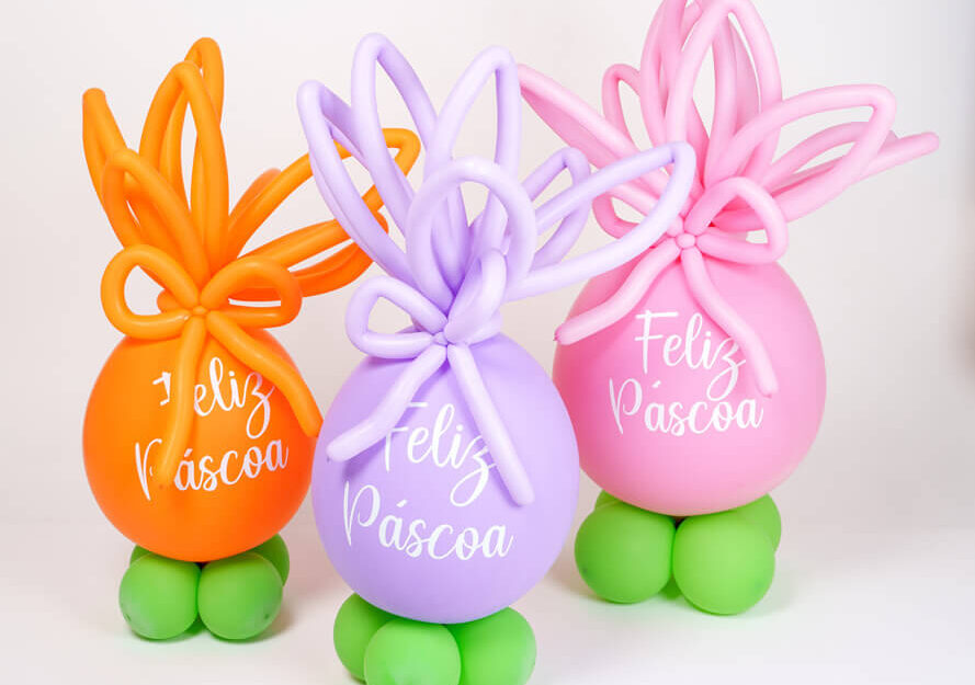 Decoração de Páscoa DIY: Balões de Farinha Modeláveis para Crianças