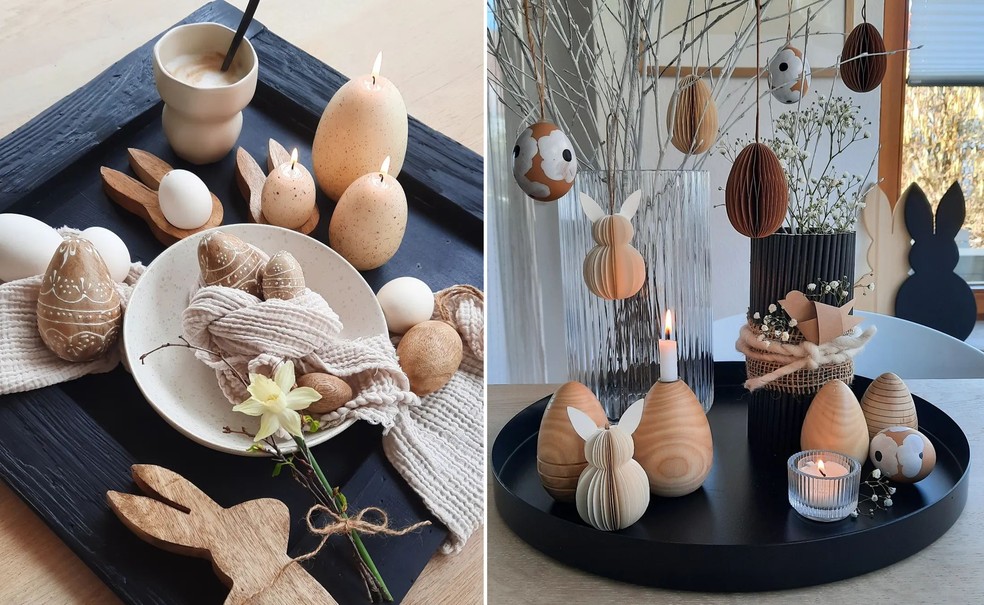 Como Criar uma Mesa Posta de Páscoa Rústica e Acolhedora