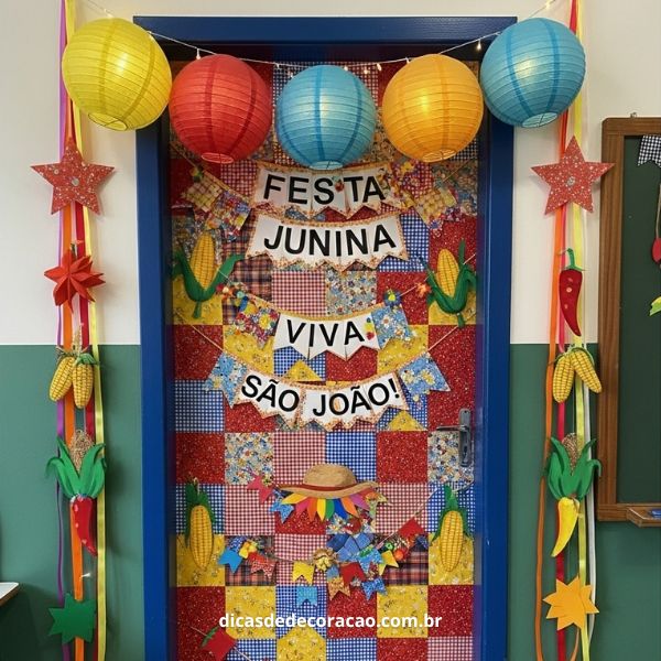 erros comuns decoração porta festa junina