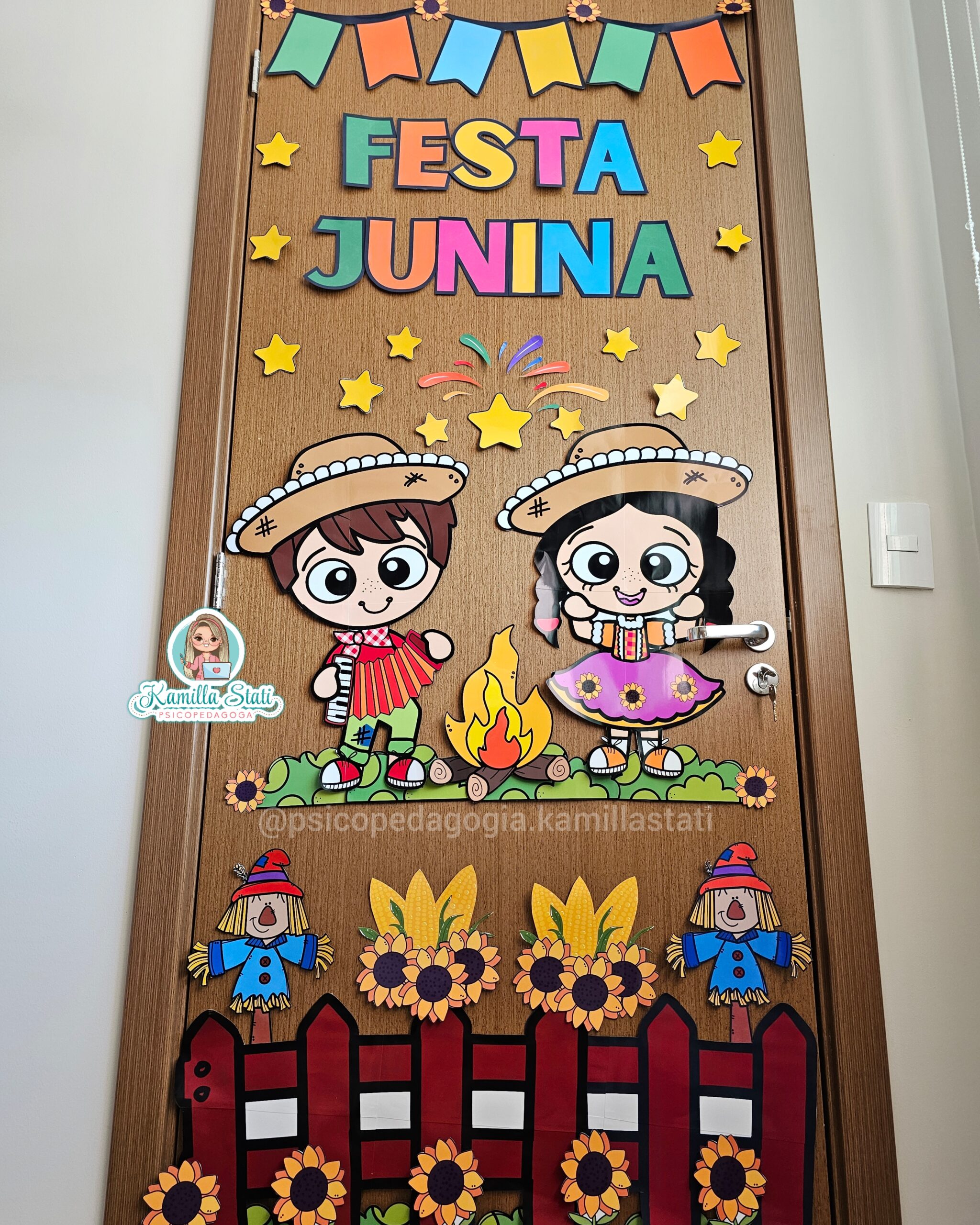 erros comuns decoração porta festa junina